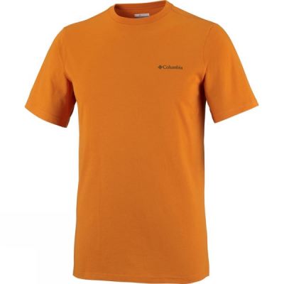 Tee Columbia CSC Gem Seal Manga Corta Hombre Naranjas - Chile FIN649031